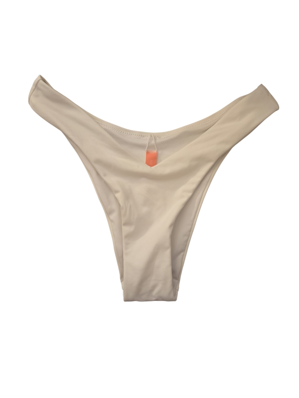 NWOT Victoria's Secret Swim High Cut V Cheeky Seamless Bikini Bottom White XS